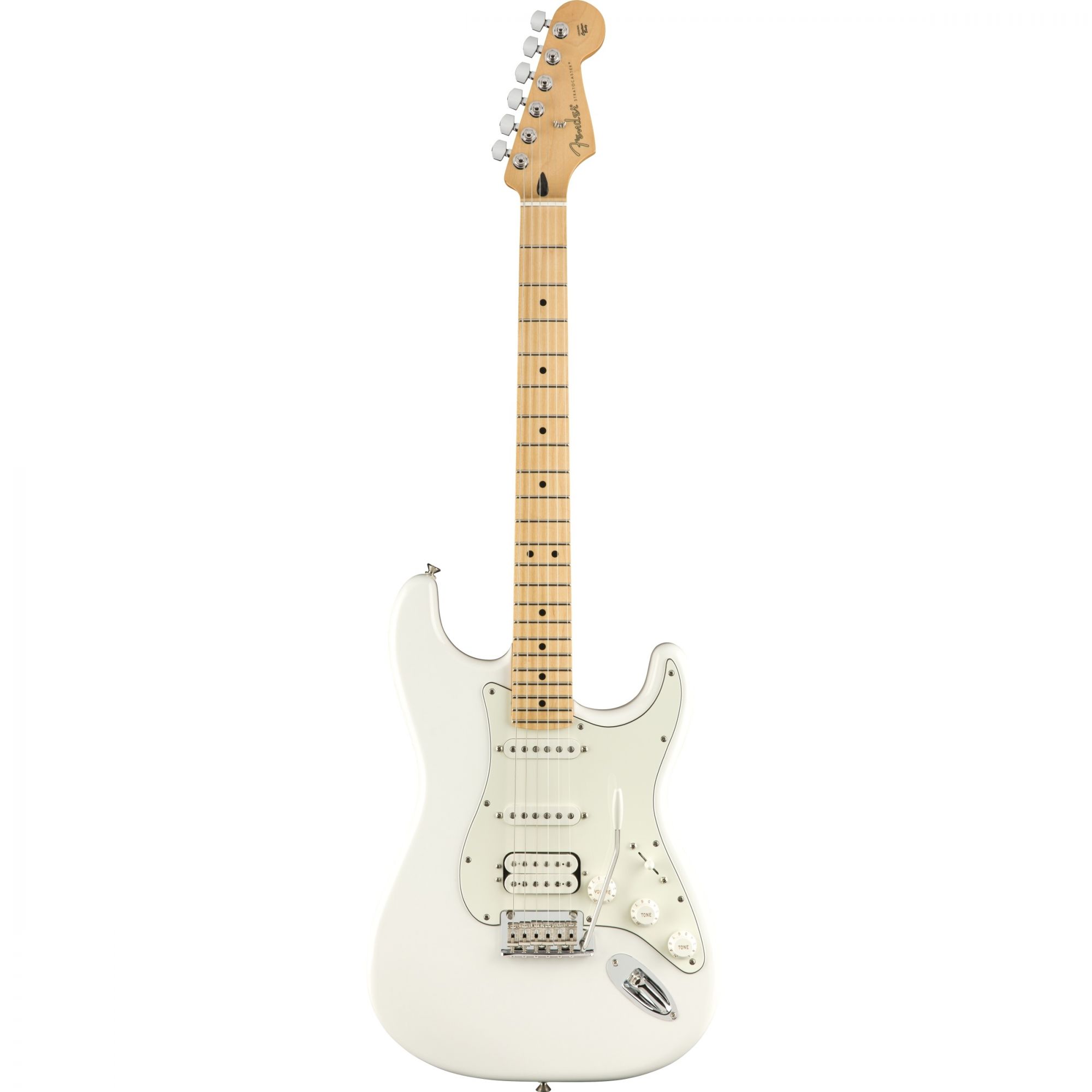Player Stratocaster HSS Maple Fingerboard Electric Guitar - Polar White