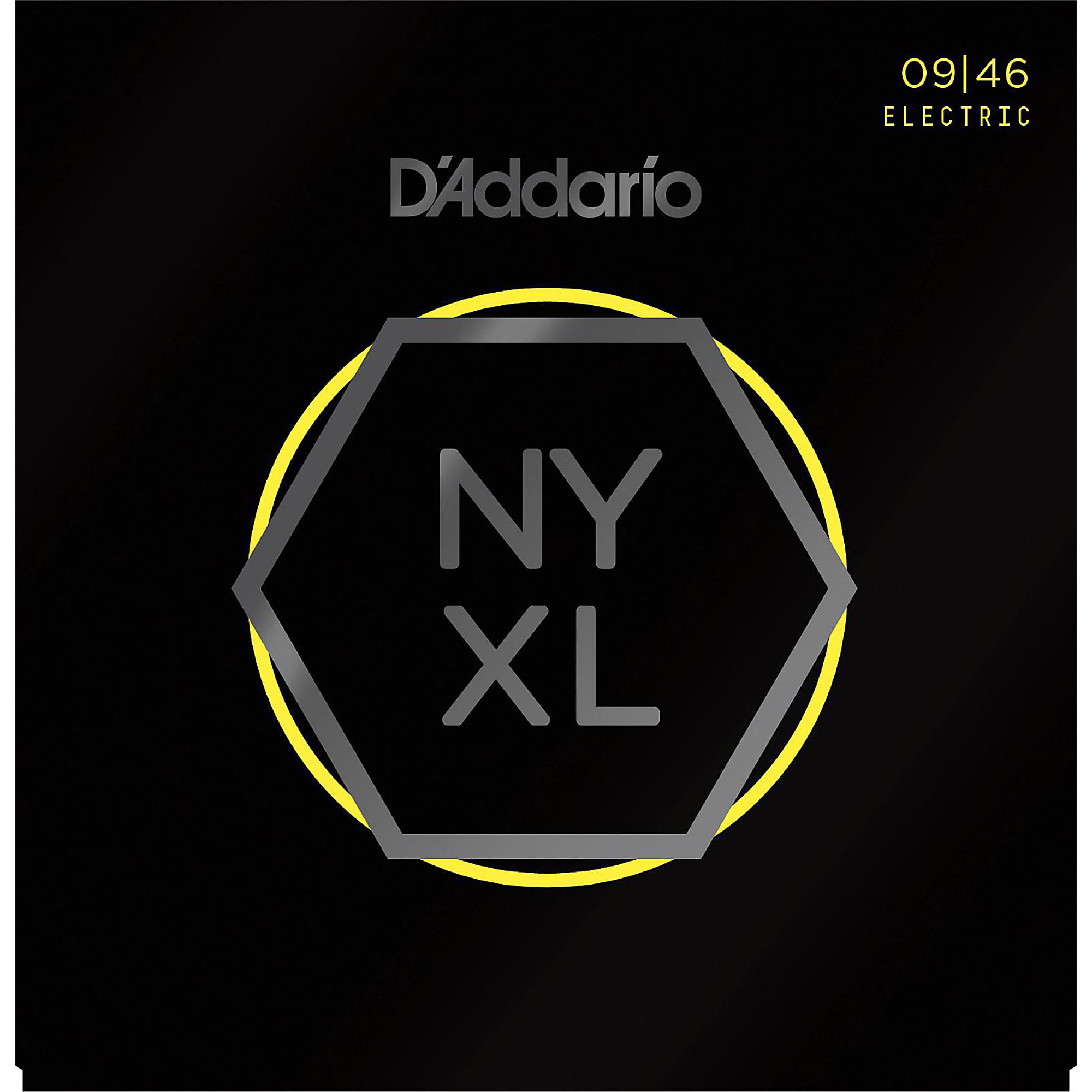 DAddario NYXL0946 Nickel Wound Electric Strings - 009-046 Super Light TopRegular Bottom