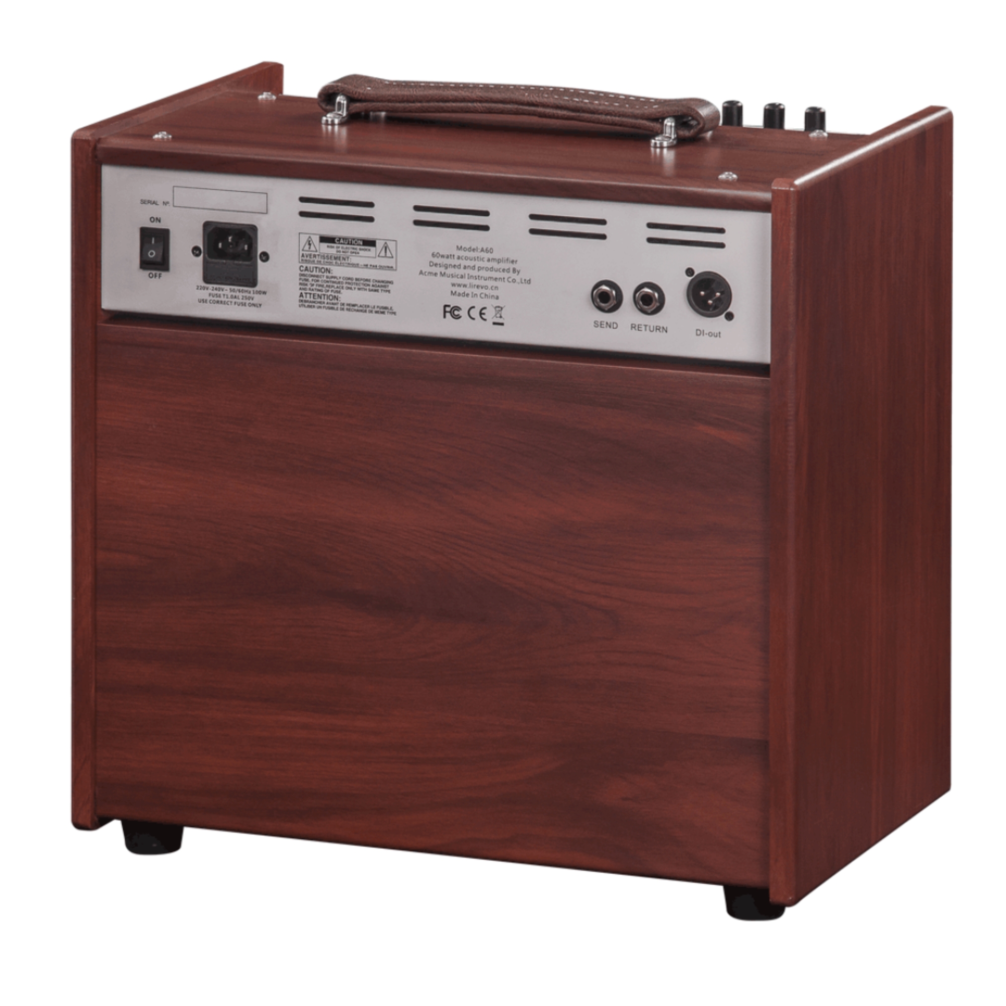 Lirevo A60 60W Acoustic Guitar Amplifier online in India at johnsmusicin at the lowest price Online price in India