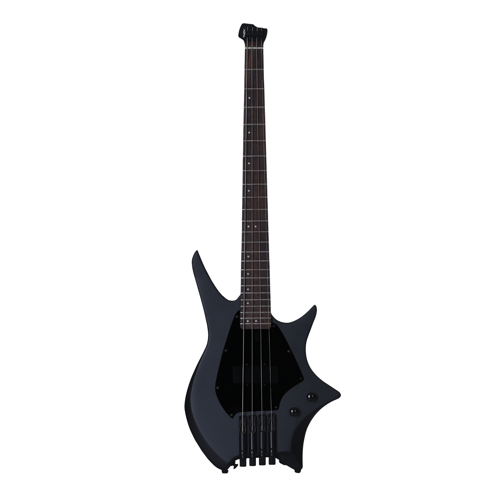 Hex NB300S BK BLACK Headless Bass Guitar online in India at johnsmusicin at the lowest price Online price in India