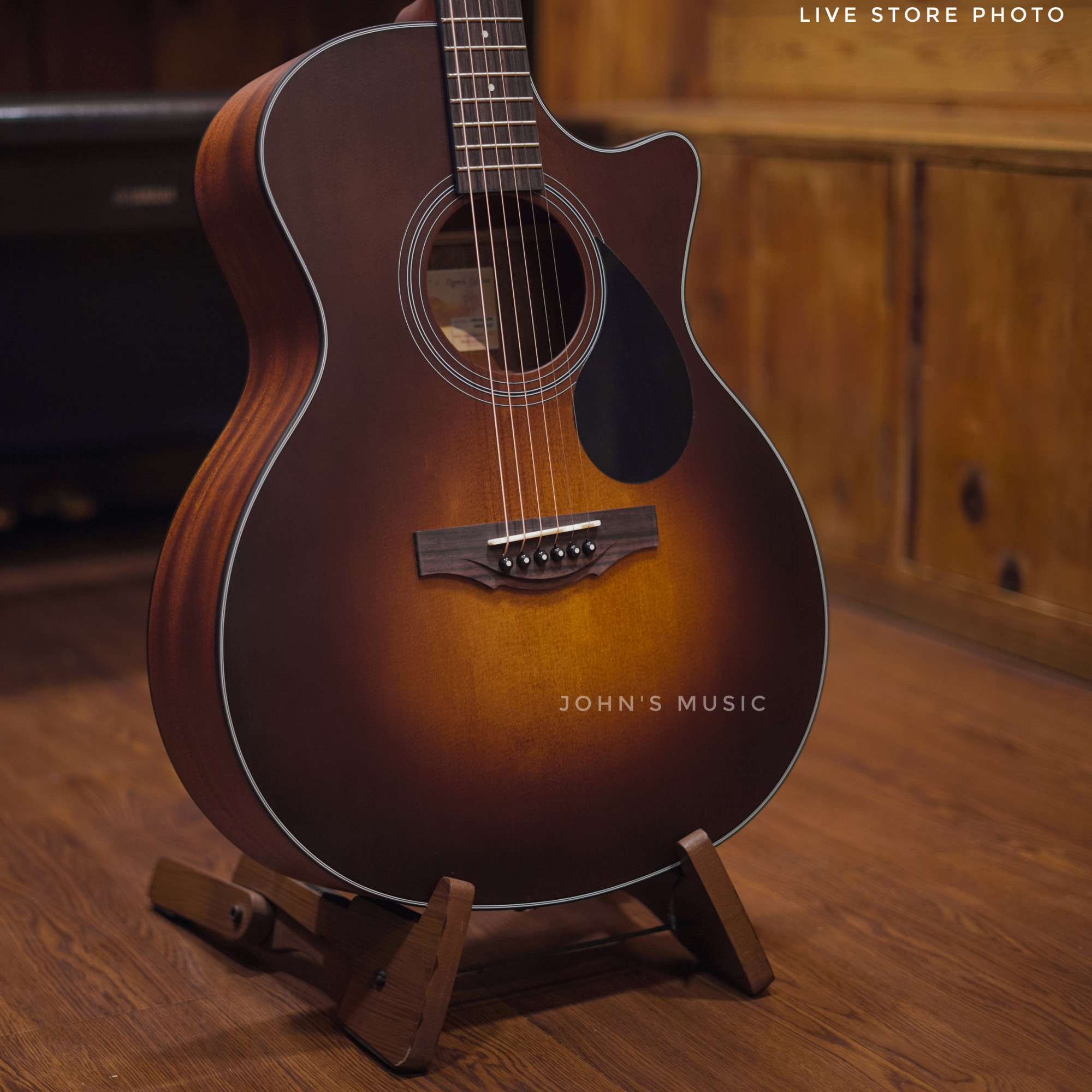 Kepma F0-B Phoenix Series Solid Top Cutaway Acoustic Guitar Cherry Red Matt online in India at johnsmusicin at the lowest price Online price in India