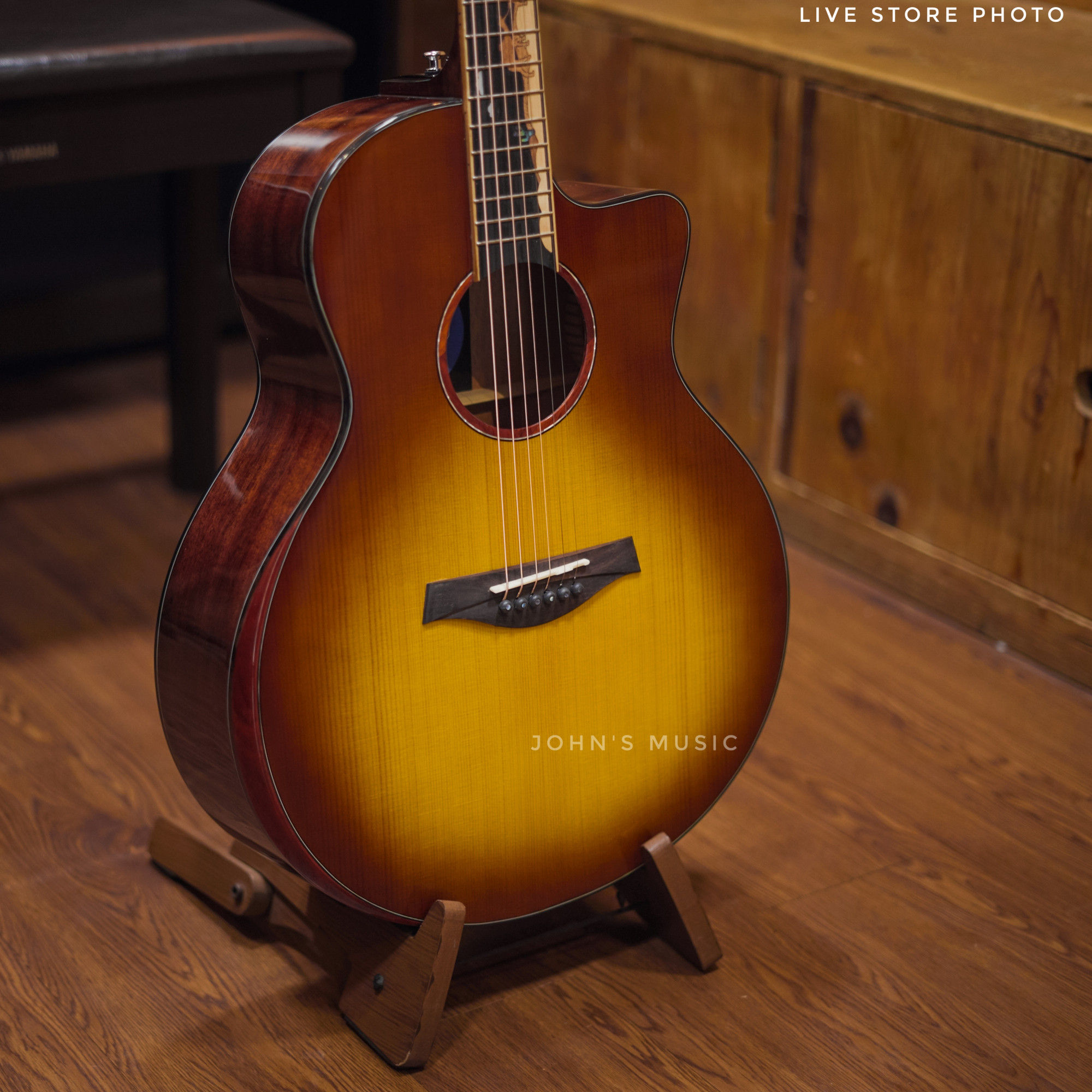 Strydom Dune SGA241C Solid Top Acoustic Guitar Sunset online in India at johnsmusicin at the lowest price Strydom Dune SGA241C Solid Top Acoustic Guitar Sunset Online price in India