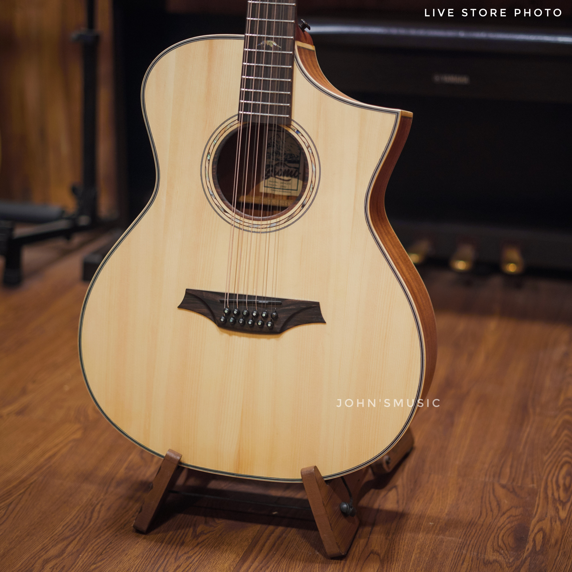 Bromo BAT4CE Tahoma Auditorium 12 String Electro Acoustic Guitar online in India at johnsmusicin at the lowest price Online price in India