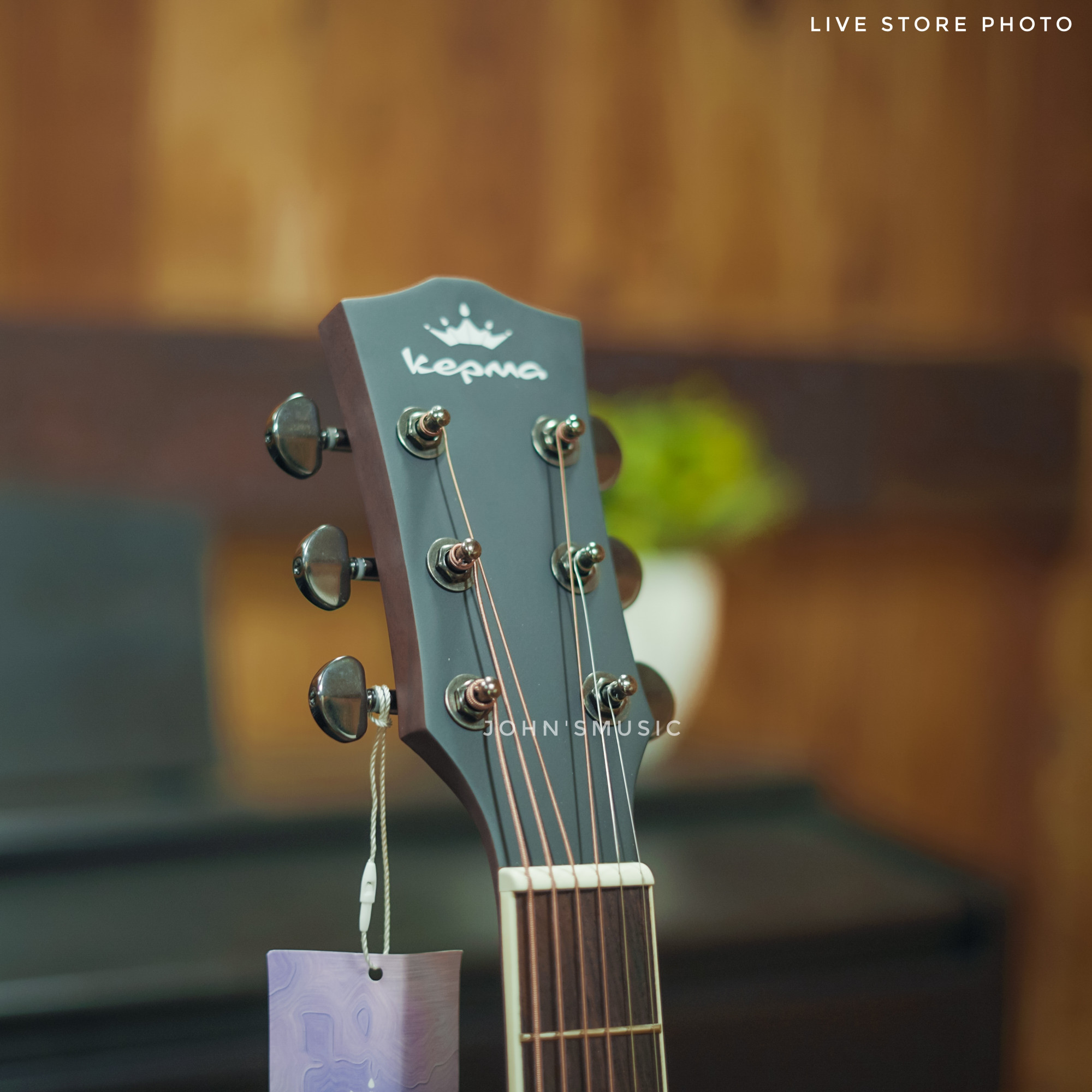 Kepma A1CE Pro TRANS K10- Semi acoustic Guitar- Natural Matt