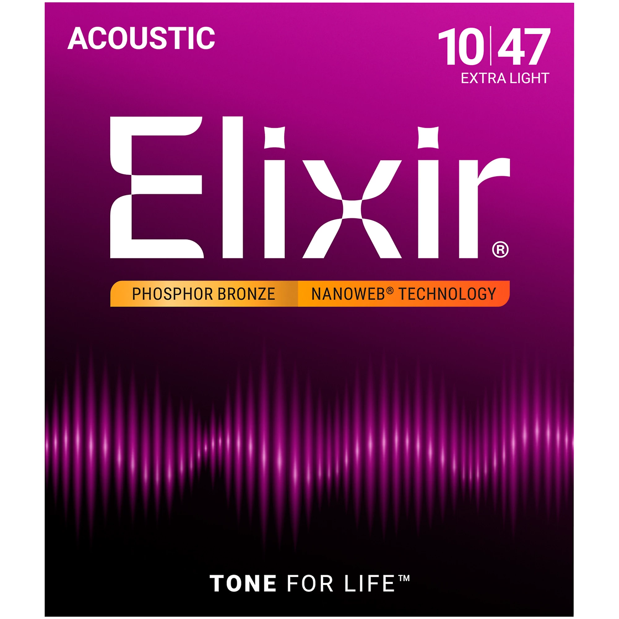 Elixir 11002 Acoustic Strings Set 10-47 online in India at johnsmusicin at the lowest price Online price in India