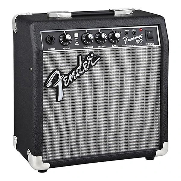 Fender Squier Stratocaster Electric Guitar Pack with Fender Frontman 10G Amp -Brown Sunburst