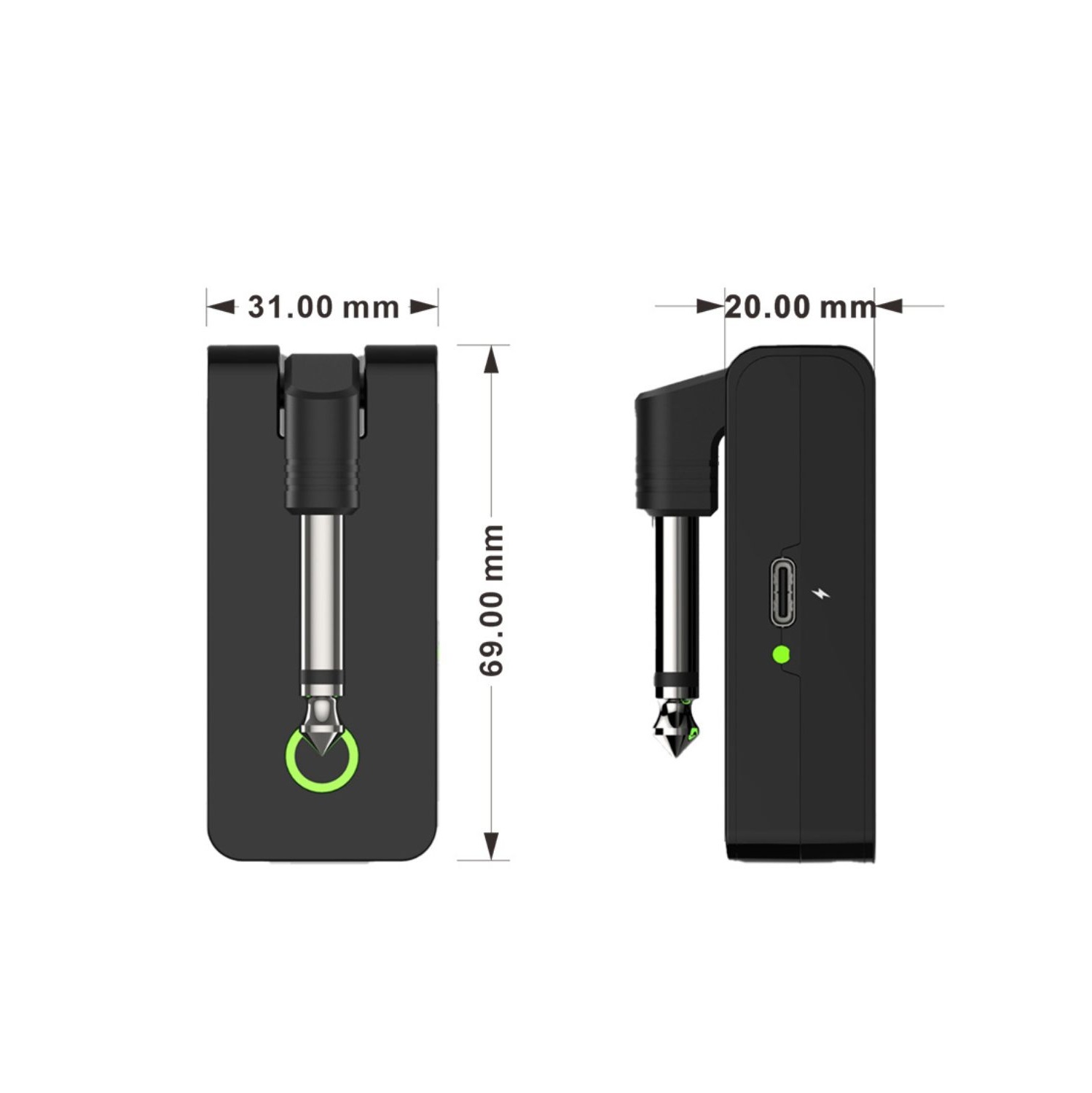 Audota G58 58GHz Wireless Guitar System with Low Latency online in India at johnsmusicin at the lowest price Online price in India