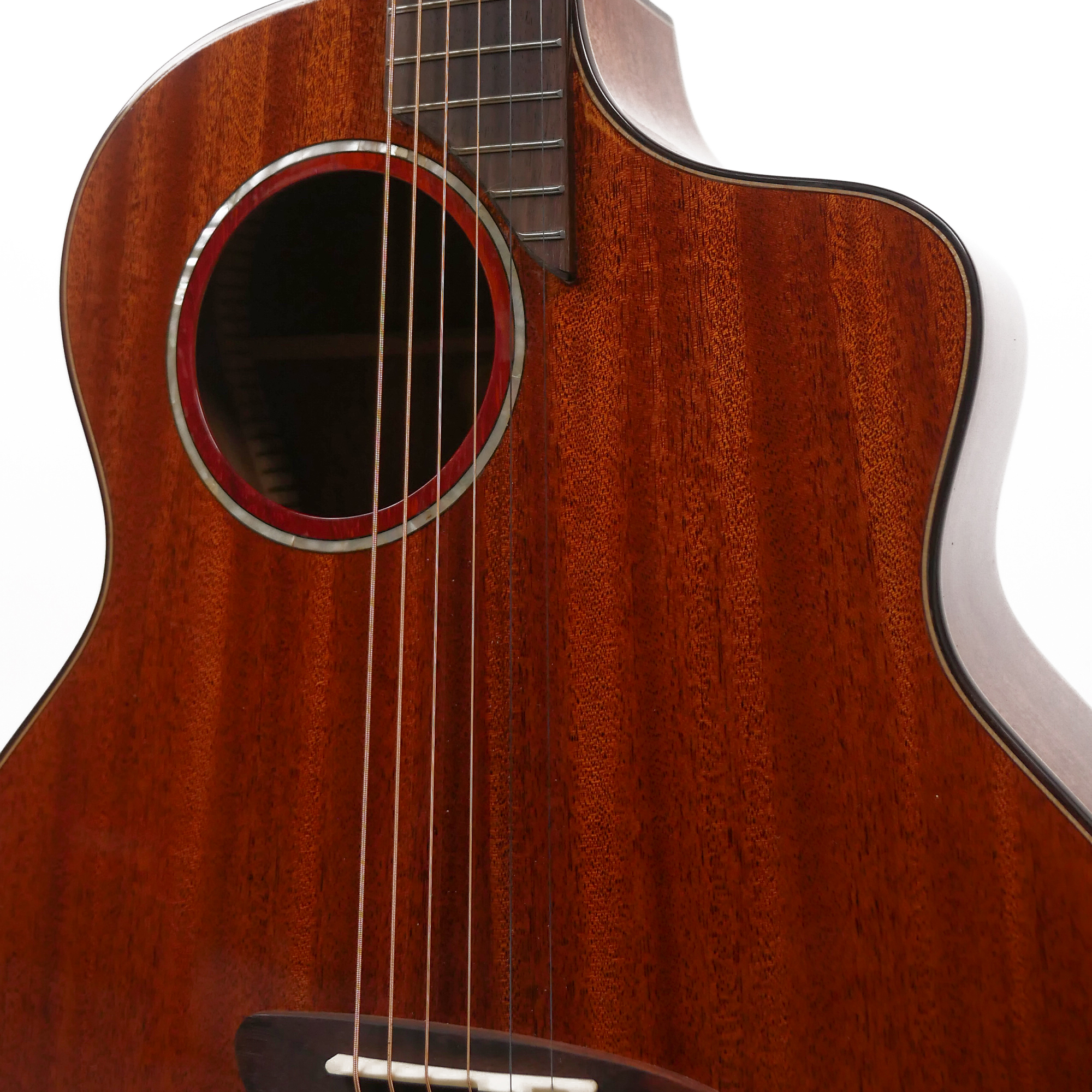 SQOE SQ-G40 Solid mahogany top Acoustic guitar - Natural gloss Online price in India