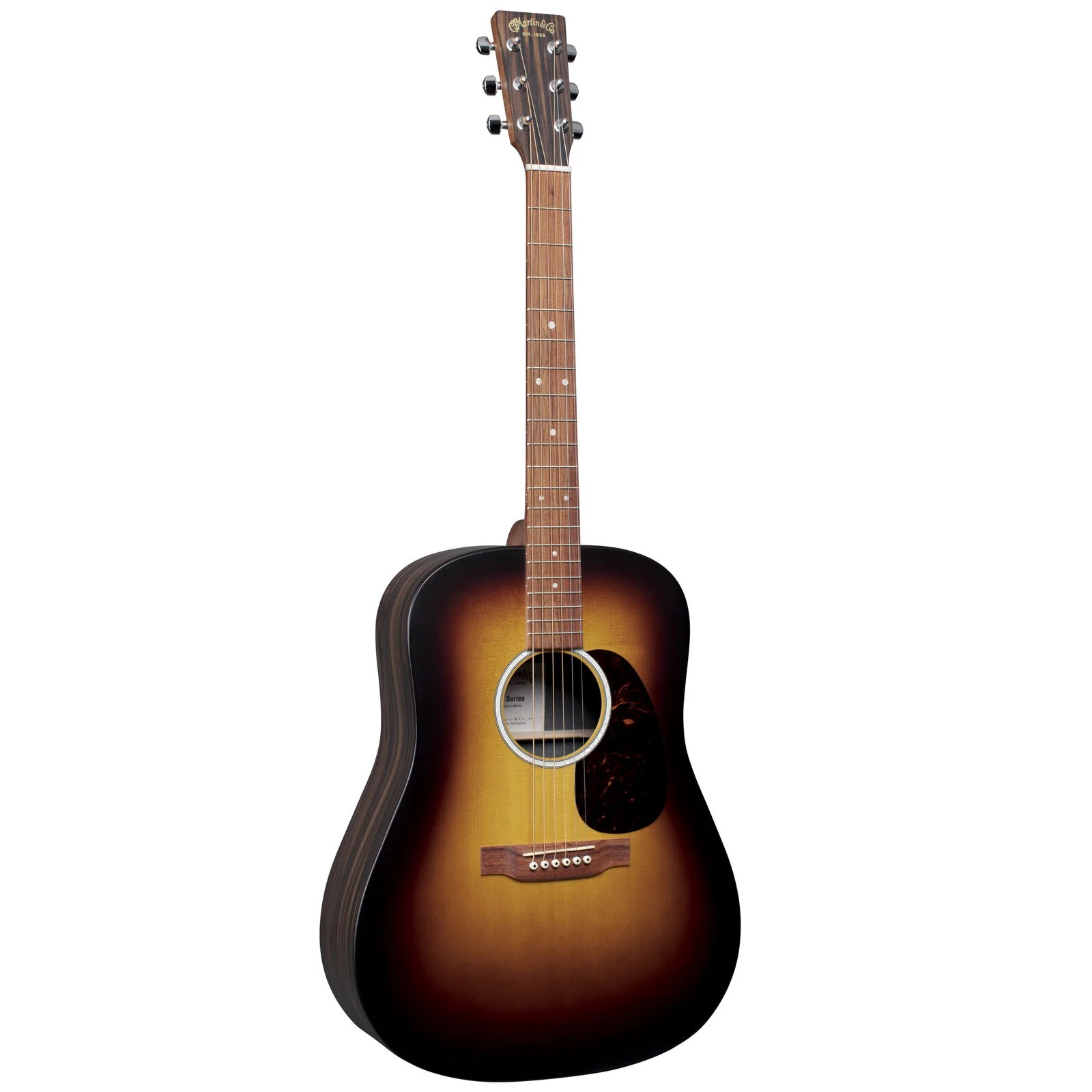 Martin X Series D-X2E Macassar Electro-Acoustic Guitar Sunburst Online price in India
