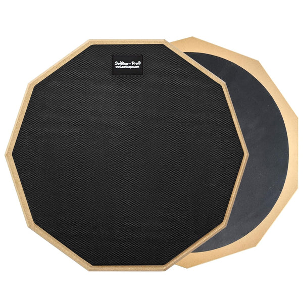 Softline Pro Silicone Dumbed Drum Practice Pad 12 and 10 Corners Double Sided online in India at johnsmusicin at the lowest price Online price in India