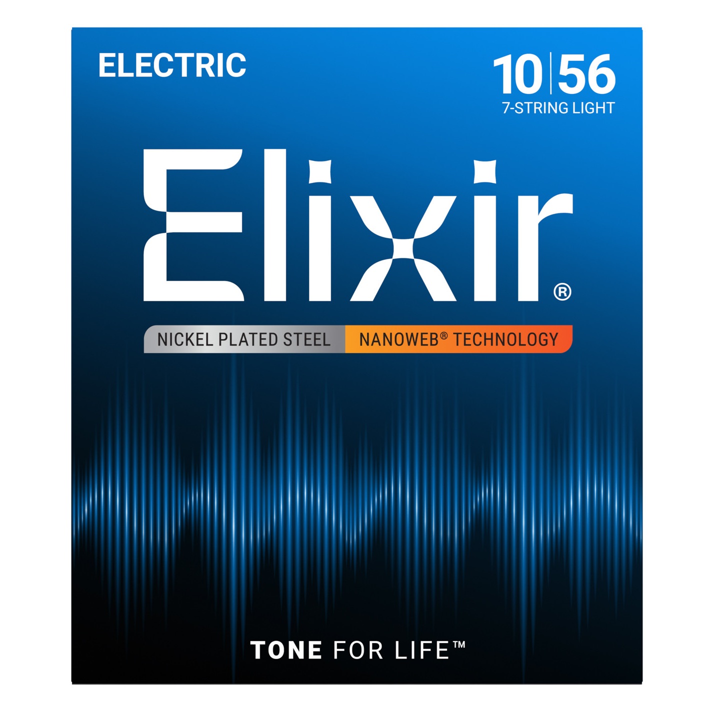 Elixir 12057 Nanoweb Light 7-String Electric Guitar Strings Online price in India