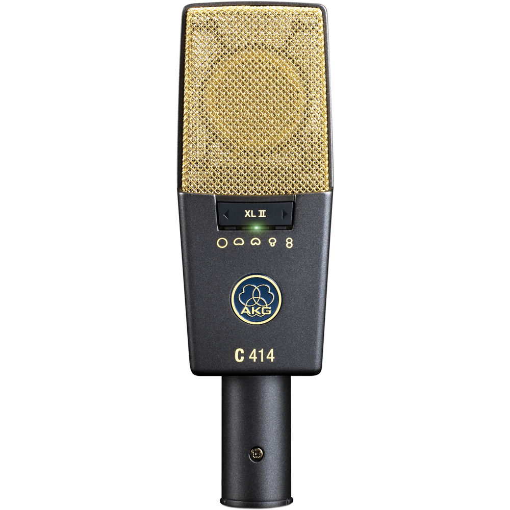 AKG C414 XLII Large Diaphragm Multipattern Condenser Microphone online in India at johnsmusicin at the lowest price Online price in India