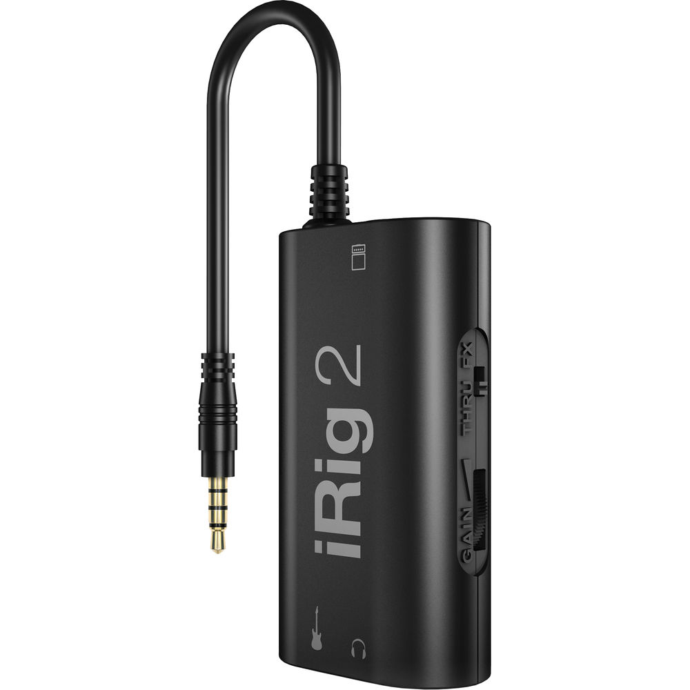 IK Multimedia iRig 2 Guitar Interface for iPhone and iPad online in India at johnsmusicin at the lowest price IK Multimedia iRig 2 Guitar Interface for iPhone and iPad Online price in India