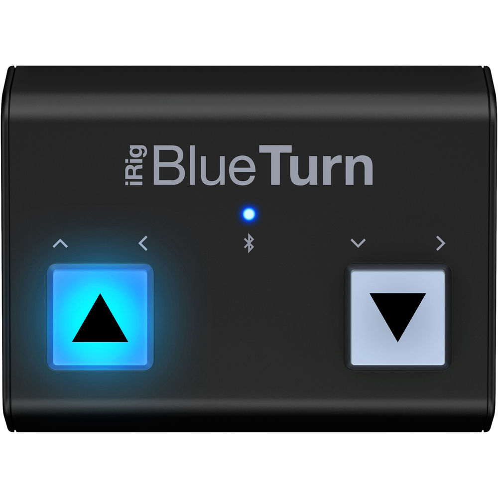 IK Multimedia iRig BlueTurn Wireless Page-Turner online in India at johnsmusicin at the lowest price IK Multimedia iRig BlueTurn Wireless Page-Turner Online price in India
