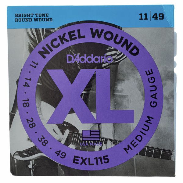 Daddario EXL115 electric guitar string set online price in India