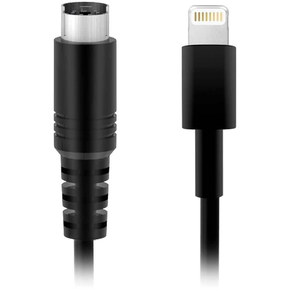 IK Multimedia Lightning to Mini-DIN Cable for iRig Devices