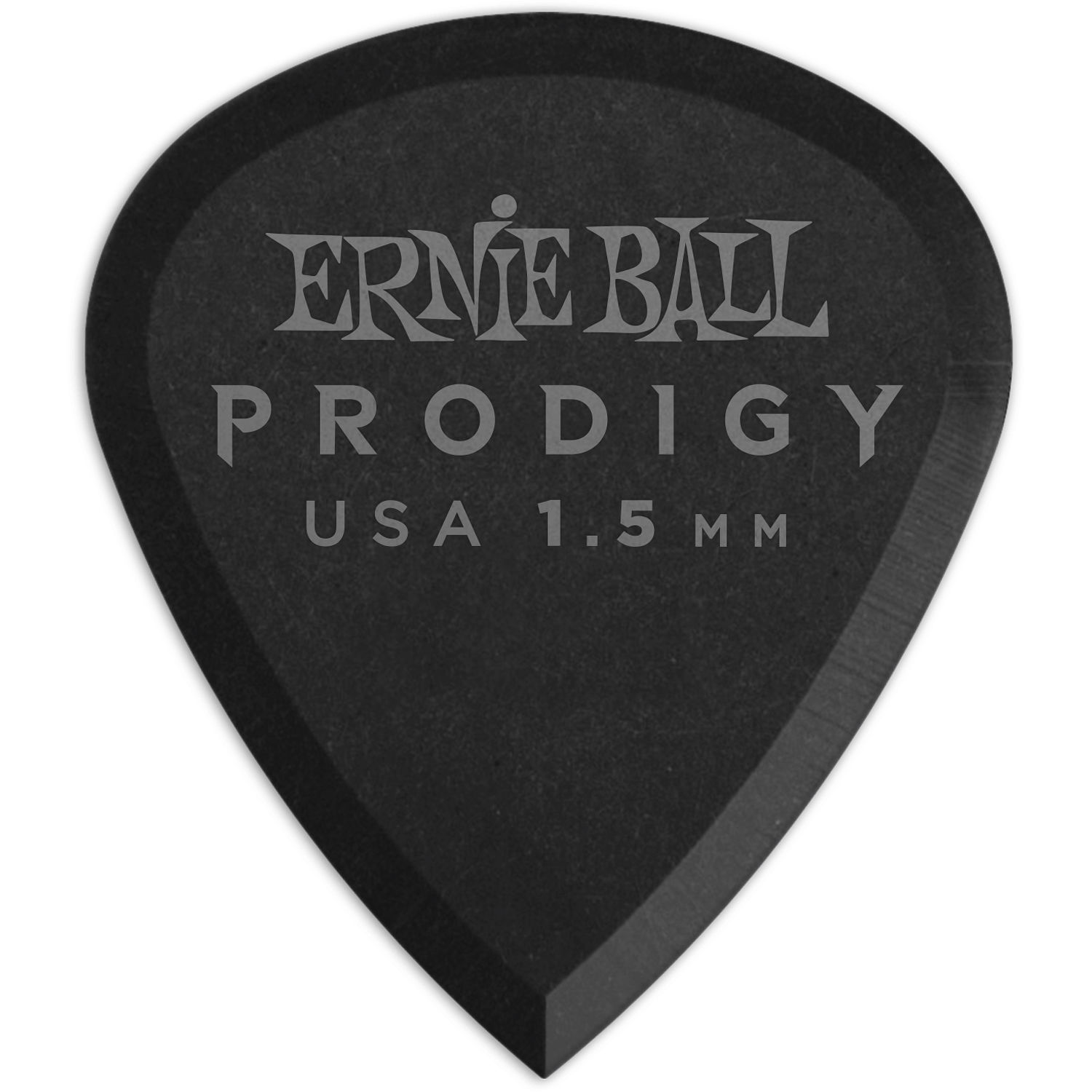 Ernie Ball 9200 15mm Mini Prodigy Guitar Picks - Pack of 6 - Black Online price in India