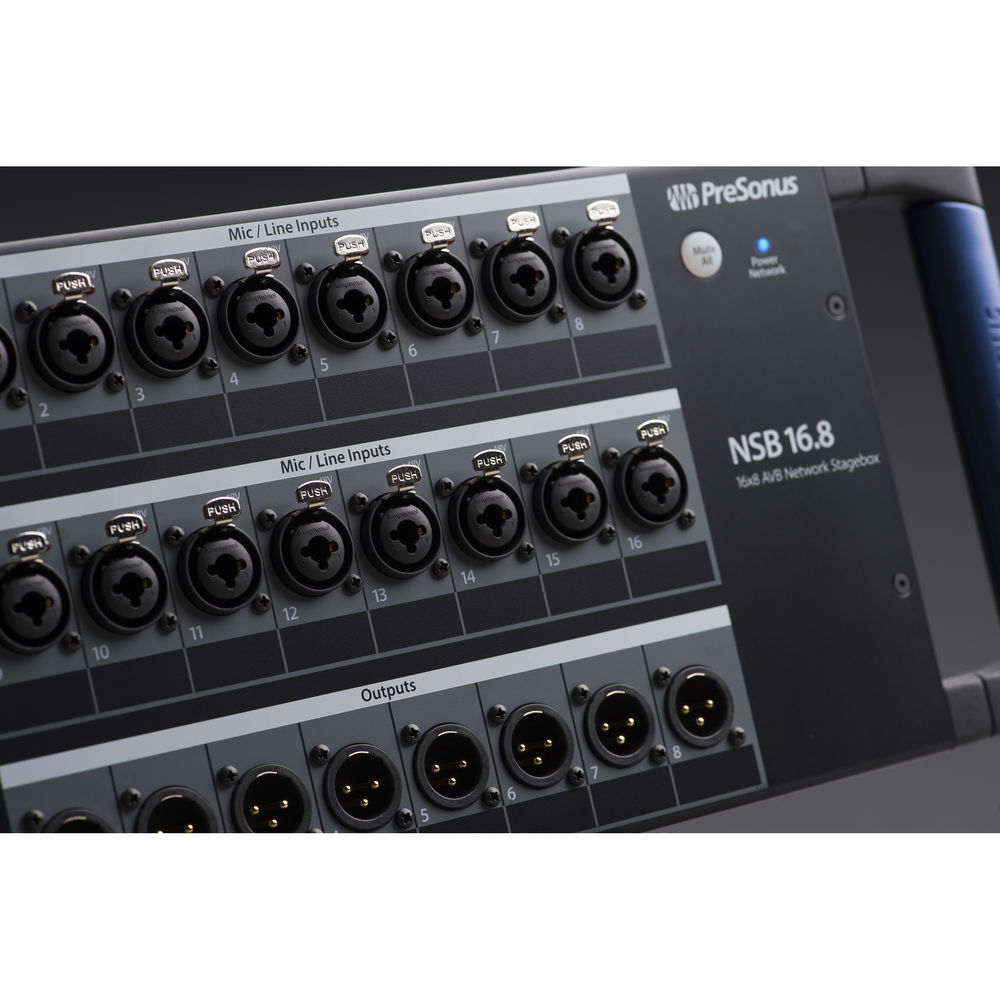 Presonus NSB 168 16x8 AVB-Networked Digital Stage Box Online price in India