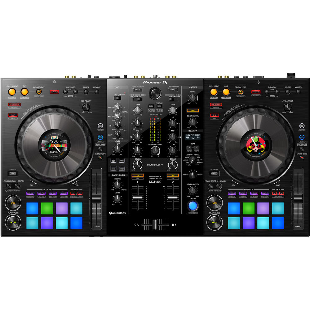 Pioneer DJ DDJ-800 2-Channel Dj Controller with Integrated Mixer online in India at johnsmusicin at the lowest price Online price in India