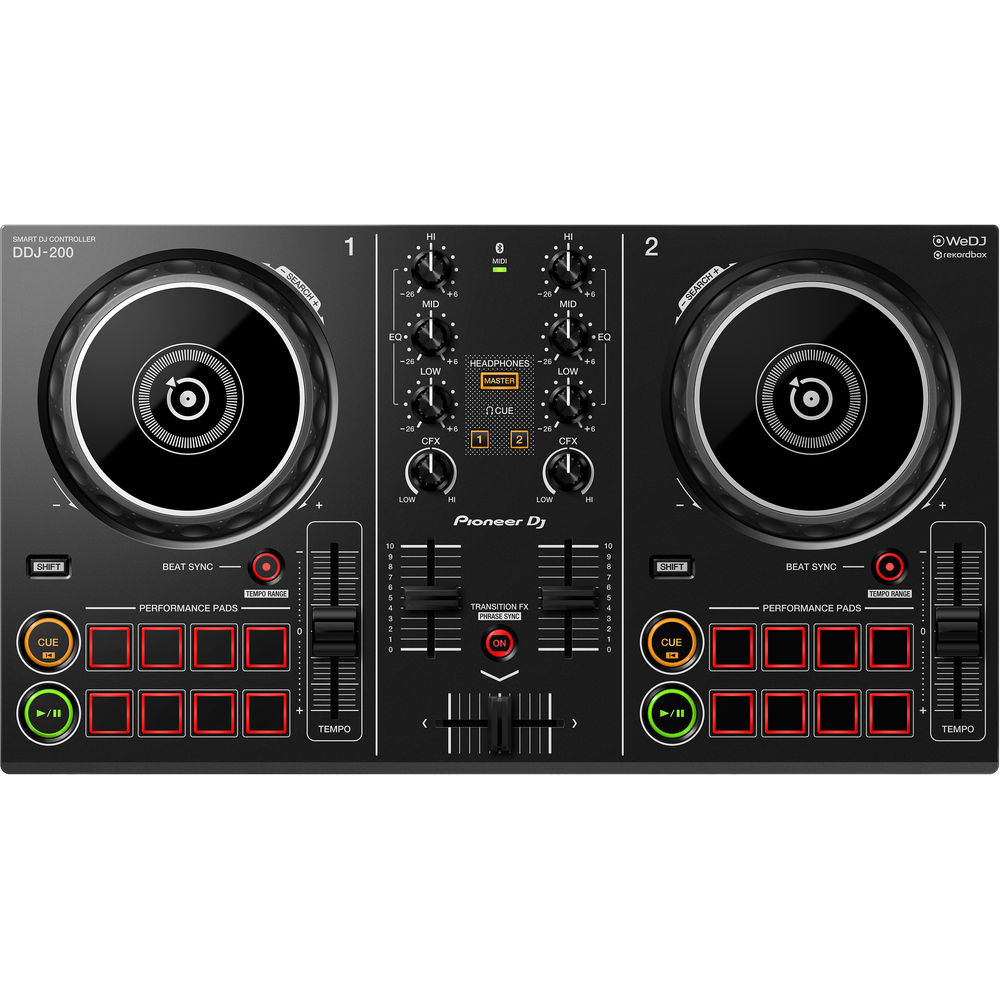 Image of Pioneer DJ DDJ-200 Smart DJ Controller