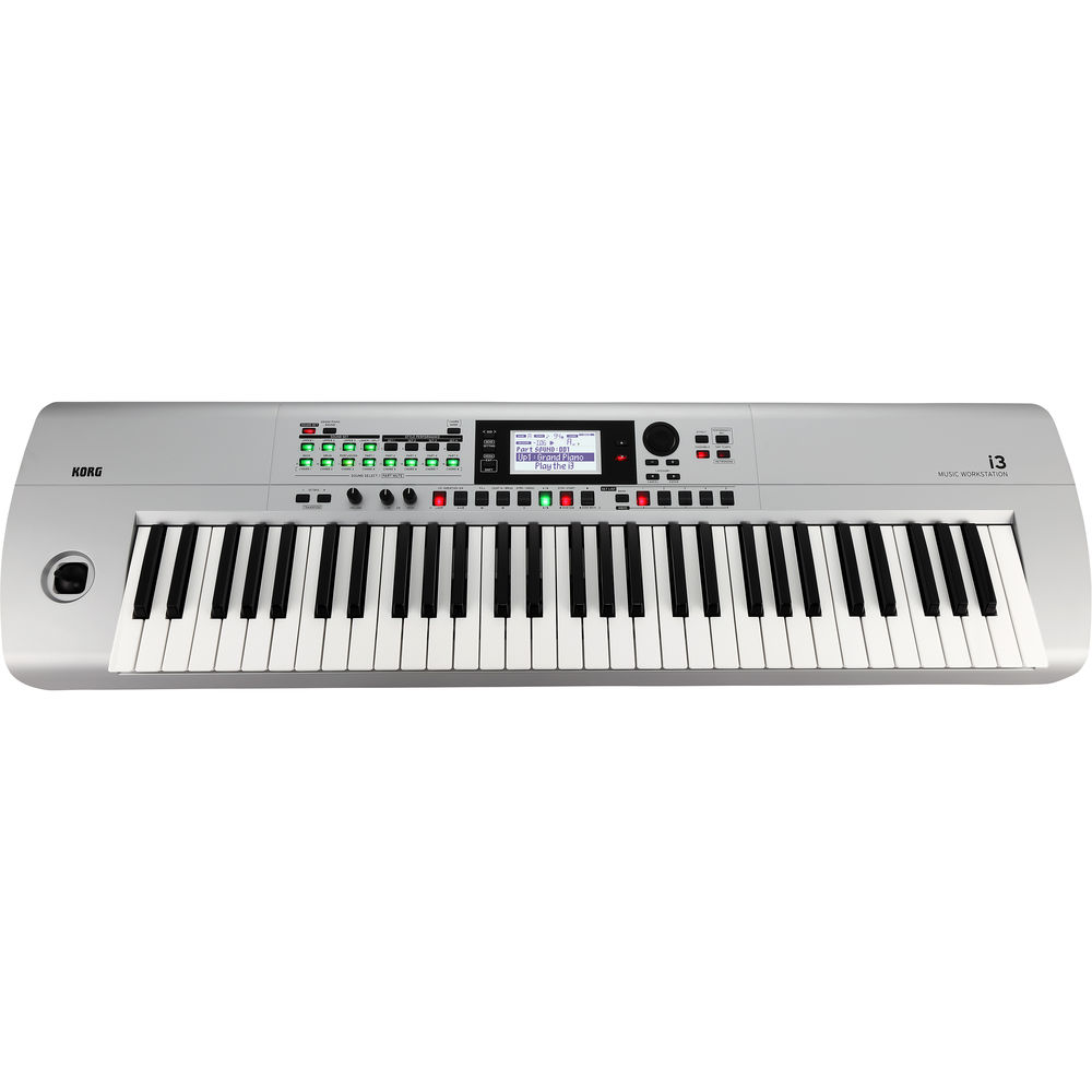 Korg i3 61-Key Music Workstation Matte Silver Online price in India
