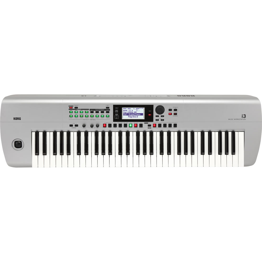 Korg i3 61-Key Music Workstation Matte Silver Online price in India