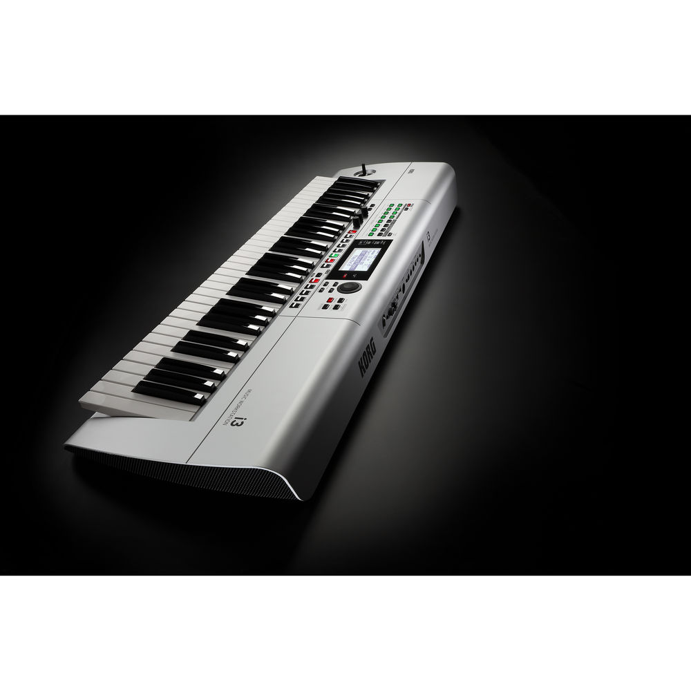 Korg i3 61-Key Music Workstation Matte Silver Online price in India