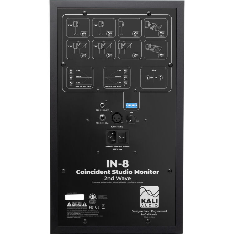 Kali Audio IN-8 V2 Studio Monitor Speaker PAIR online in India at johnsmusicin at the lowest price Online price in India