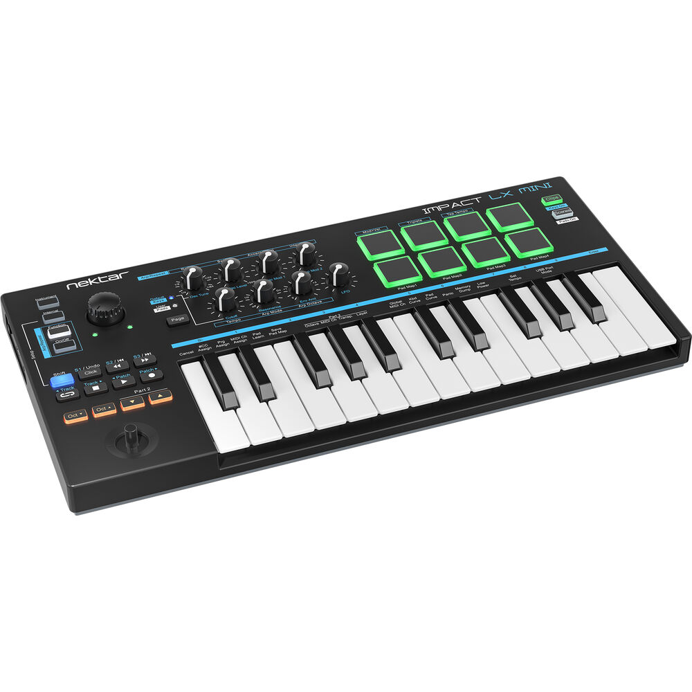 Nektar Technology Impact LX Mini 25-Note USB MIDI Controller Keyboard Online price in India