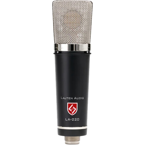 Lauten Audio LA220 V2 Series Black Condenser Microphone
