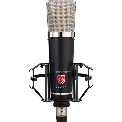Lauten Audio LA220 V2 Series Black Condenser Microphone