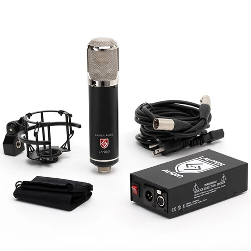 Buy Lauten Audio LA-320 Vacuum Tube Condenser Microphone online in India only on Johns Music Lauten Audio Dealer in India is Johnsmusicin