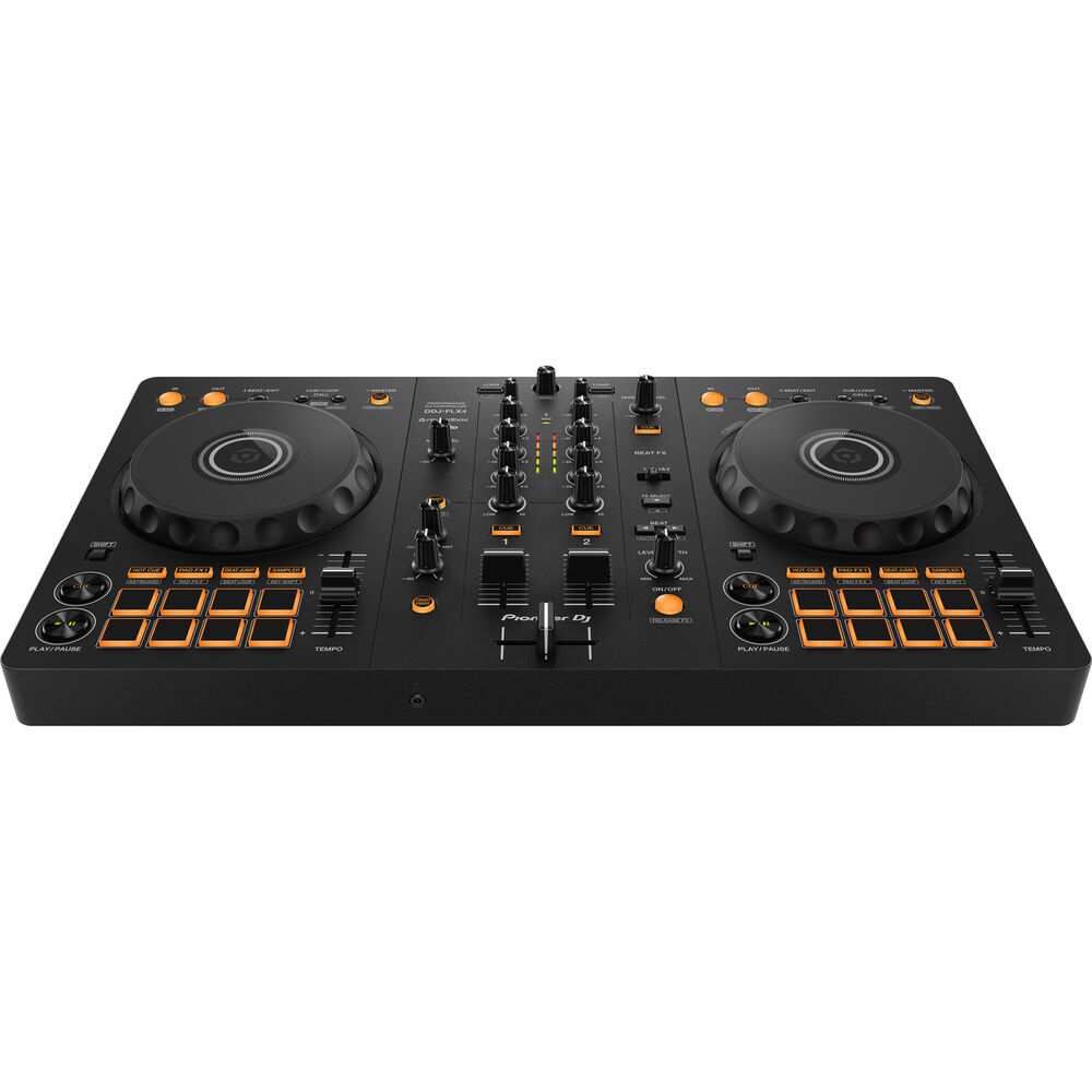Pioneer DJ DDJ-FLX4 Portable 2-Channel Controller online in India at johnsmusicin at the lowest price Online price in India