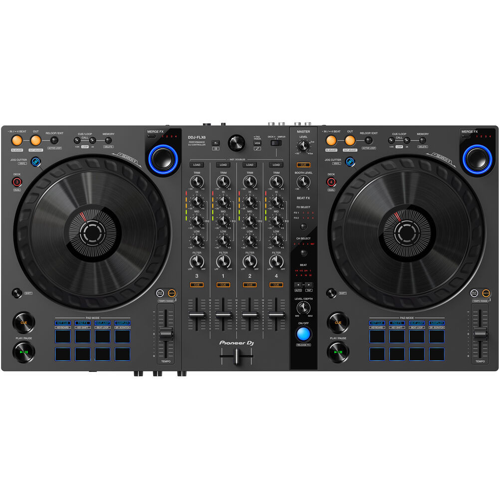 Image of Pioneer DJ DDJ-FLX6-GT 4-Channel DJ Controller