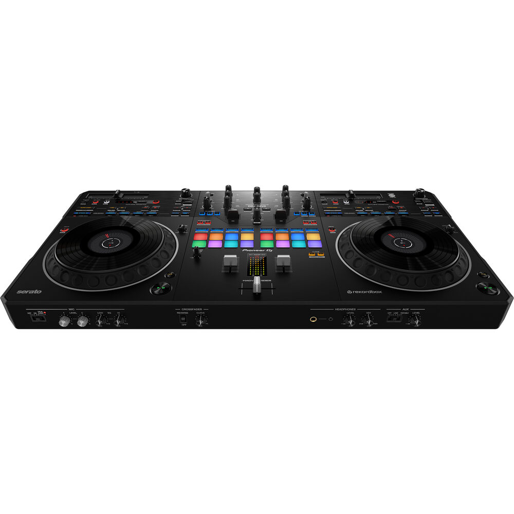 Pioneer DJ DDJ-REV5 Scratch-Style 2-Channel Performance DJ Controller online in India at johnsmusicin at the lowest price Online price in India