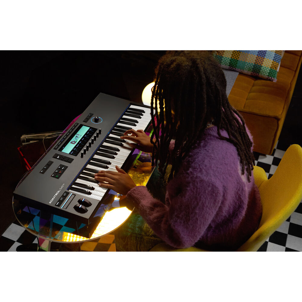 Native Instruments Komplete Kontrol S49 Smart Keyboard Controller Shop online in India JohnsMusicin