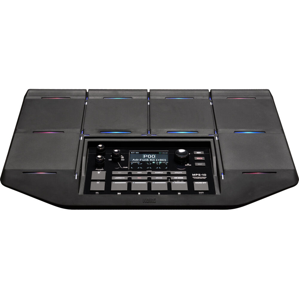 Korg MPS-10 Drum Percussion and Sampler Pad online in India at johnsmusicin at the lowest price Korg MPS-10 Drum Percussion and Sampler Pad Online price in India
