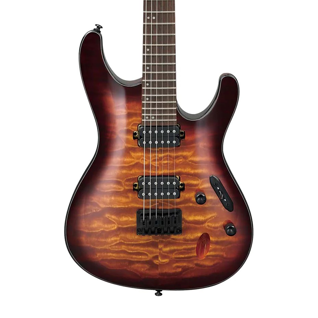 Ibanez S621QM 6 String Electric Guitar Dragon Eye Burst online in India at johnsmusicin at the lowest price Online price in India