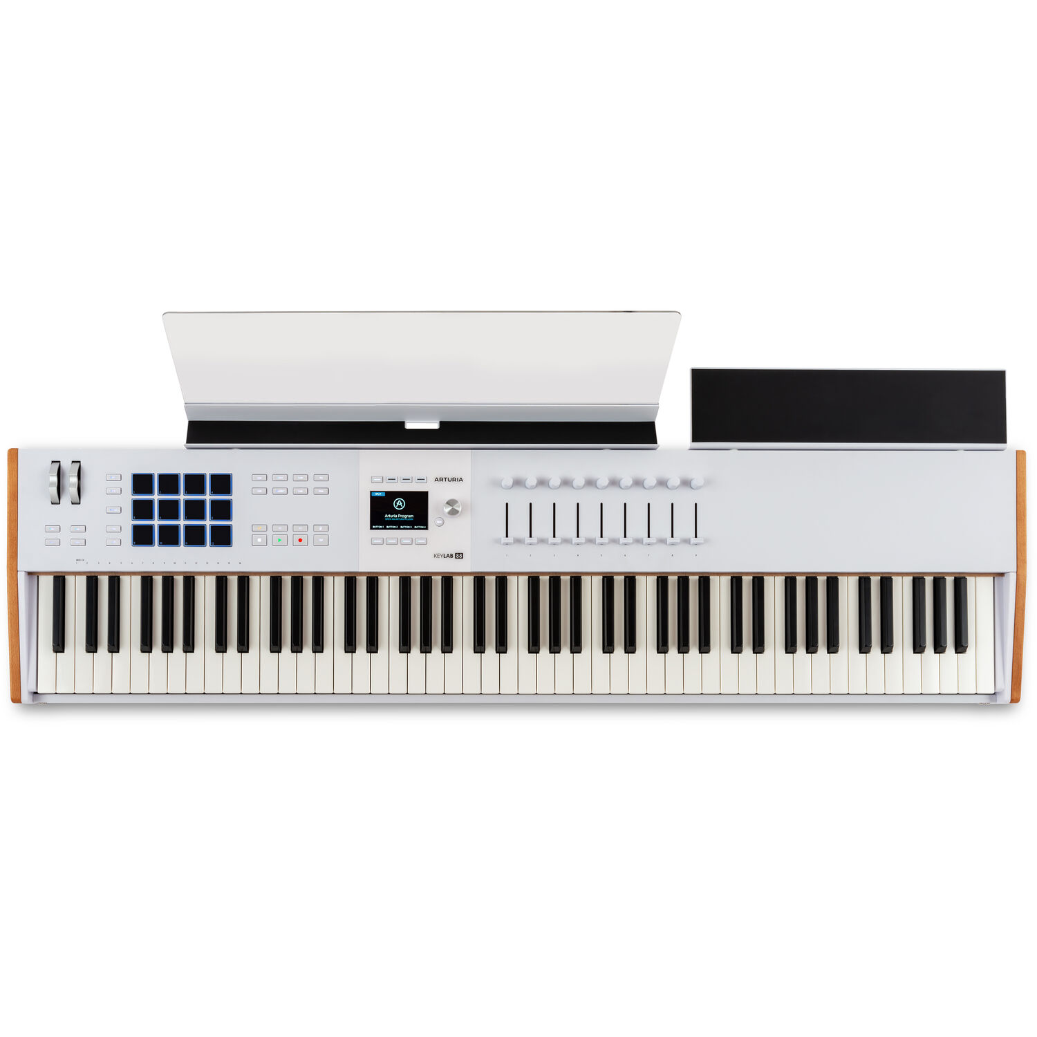 Arturia Keylab 88 mk2 Controller Supreme Midi Keyboard - White online in India at johnsmusicin at the lowest price