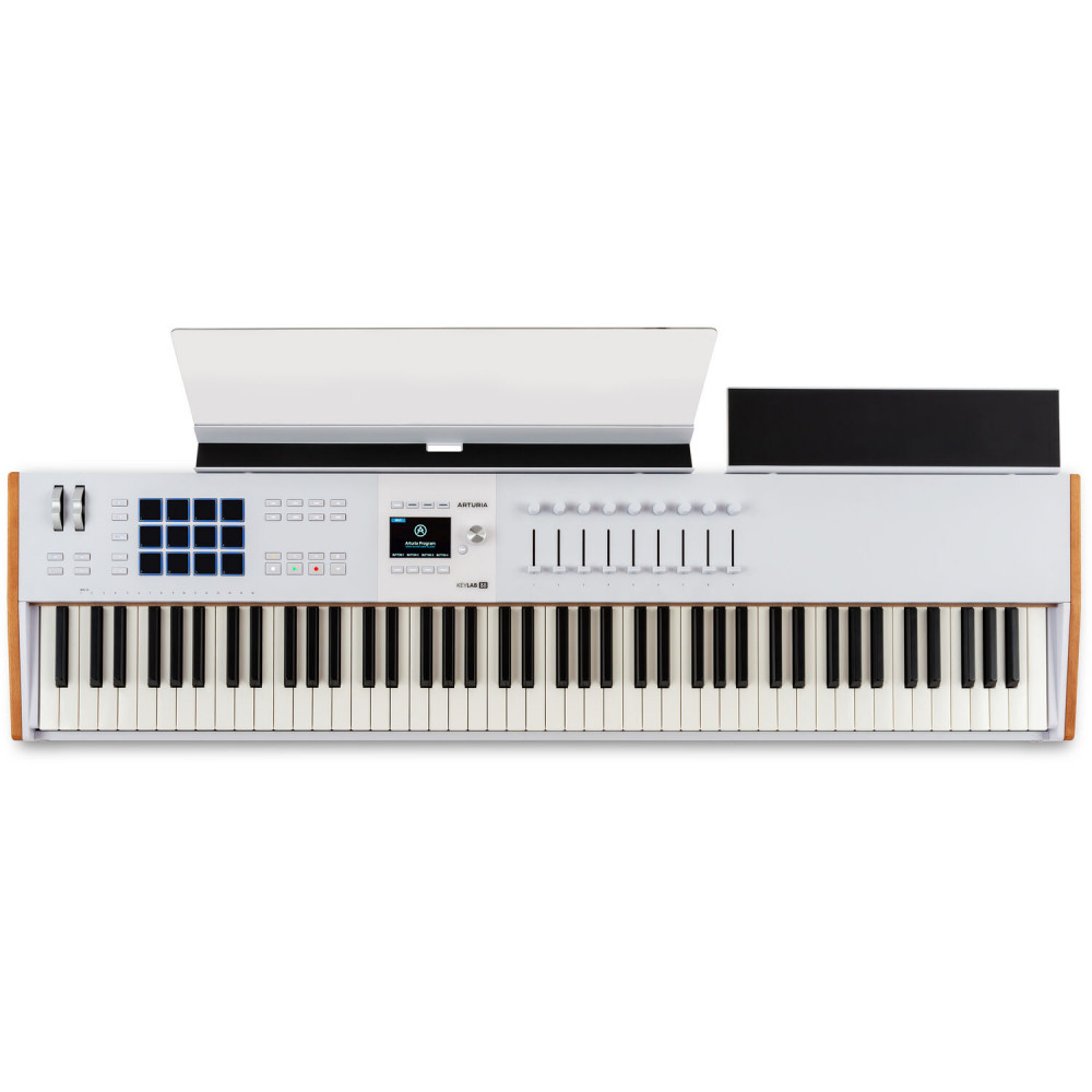 Image of Arturia Keylab 88 MK3 Controller Supreme Midi Keyboard - White