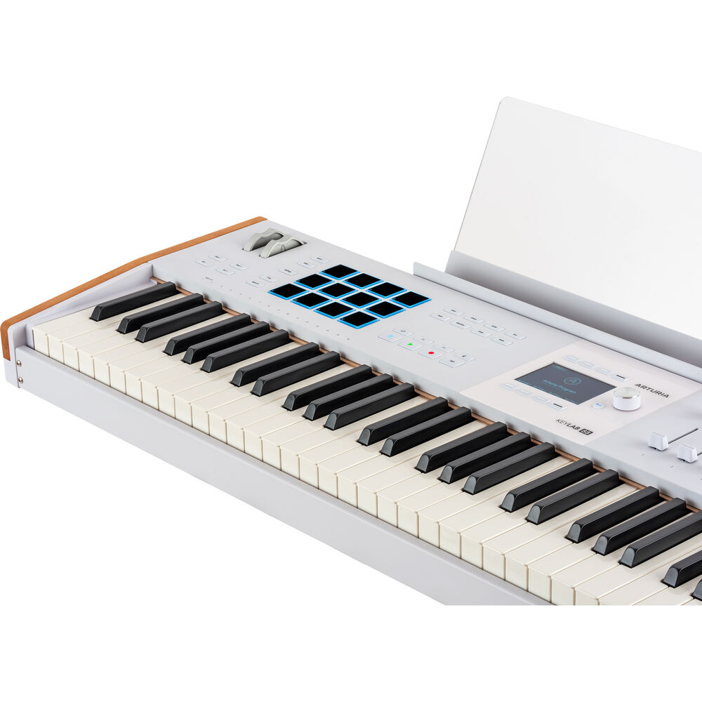 Arturia Keylab 88 mk2 Controller Supreme Midi Keyboard - White online in India at johnsmusicin at the lowest price