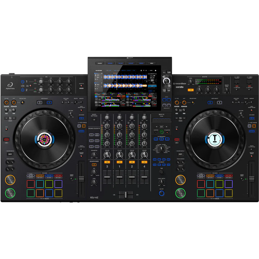 AlphaTheta XDJ-AZ 4-channel Professional All-in-one DJ System online in India at johnsmusicin at the lowest price Online price in India