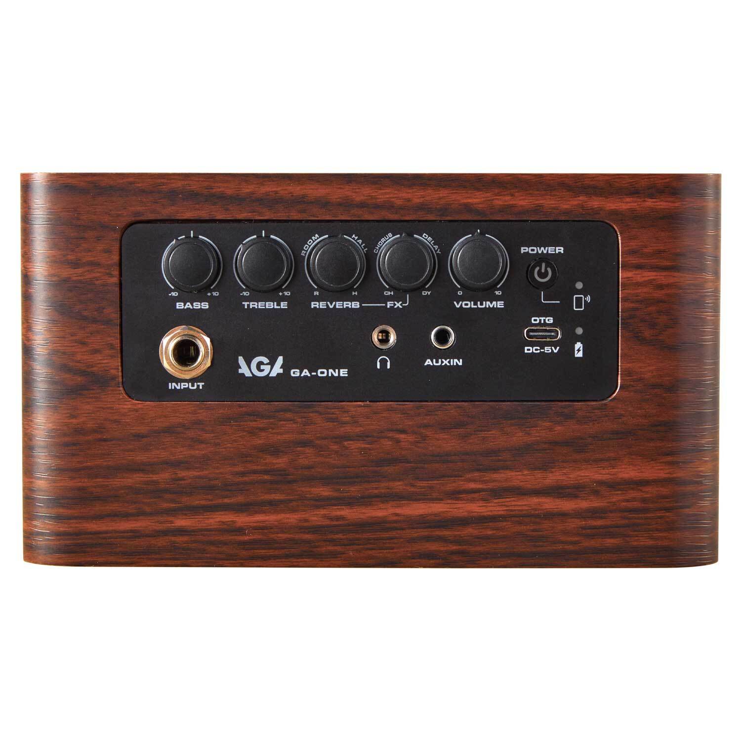 AGA GA-ONE Rechargeable Acoustic Amp Bluetooth online in India at johnsmusicin at the lowest price AGA GA-ONE Rechargeable Acoustic Amp Bluetooth Online price in India