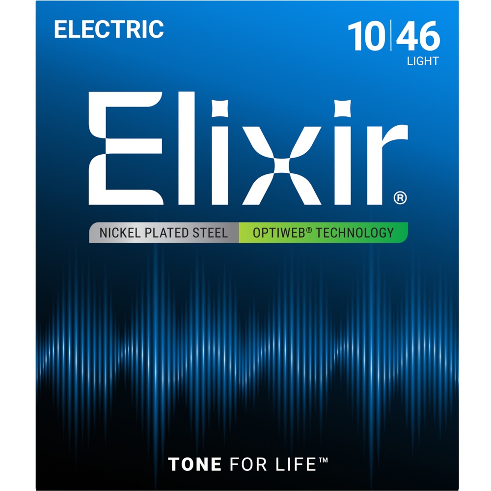 Elixir Strings 19052 Coated Nickel Electric Guitar Strings Light in India