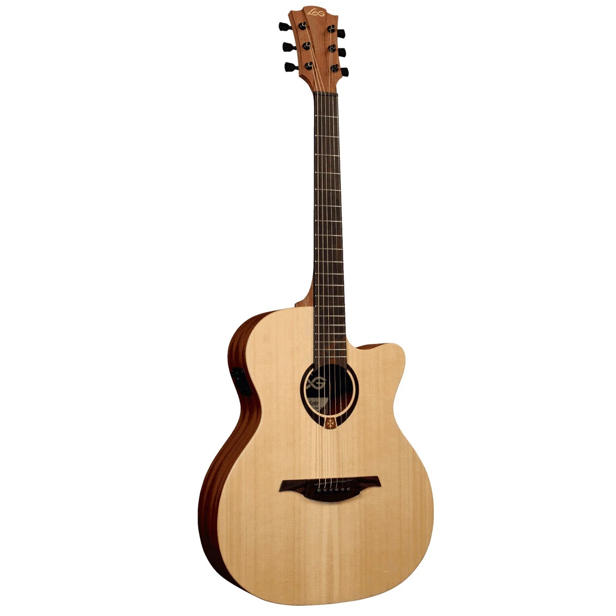 Lag Tramontane T70ACE Auditorium Cutaway Acoustic-Electric Guitar Online price in India