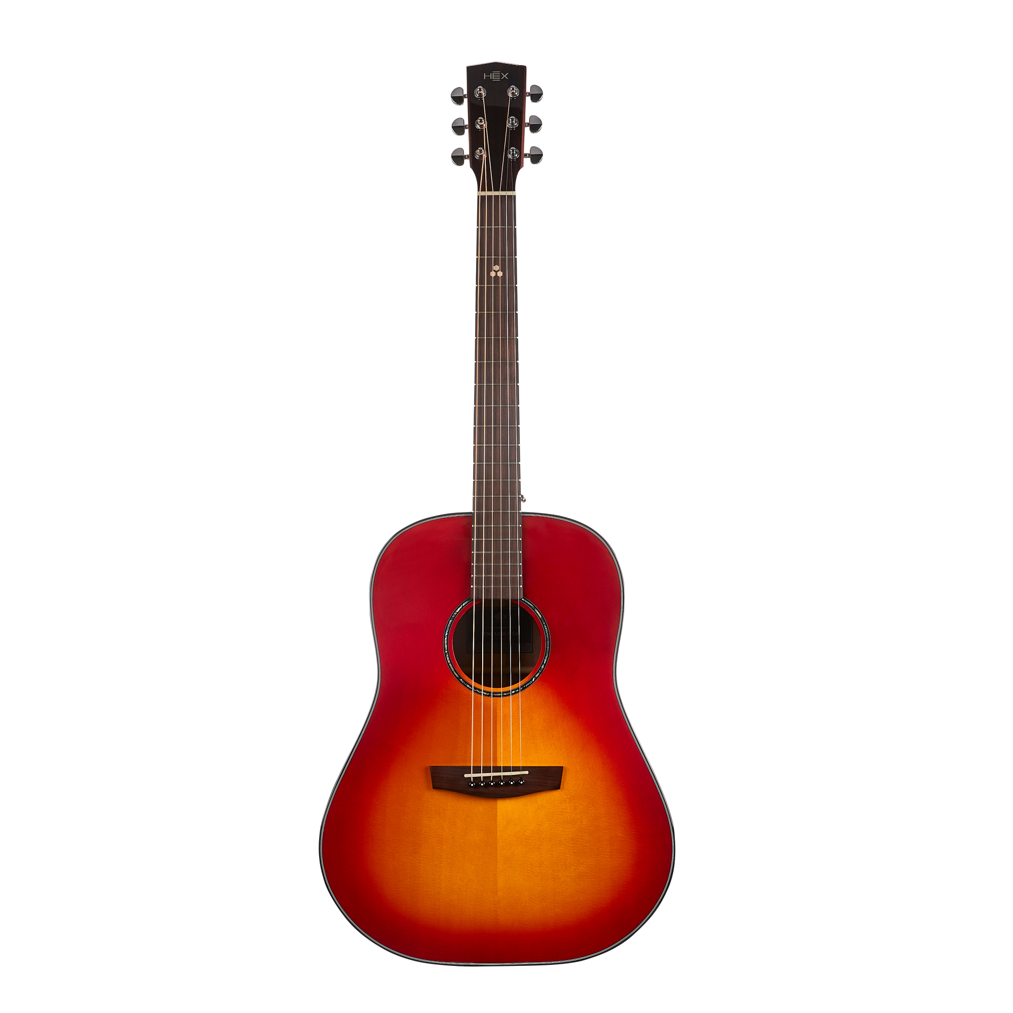 Hex SJ300CBG Cherry Burst Sting Series Acoustic Guitar Online price in India