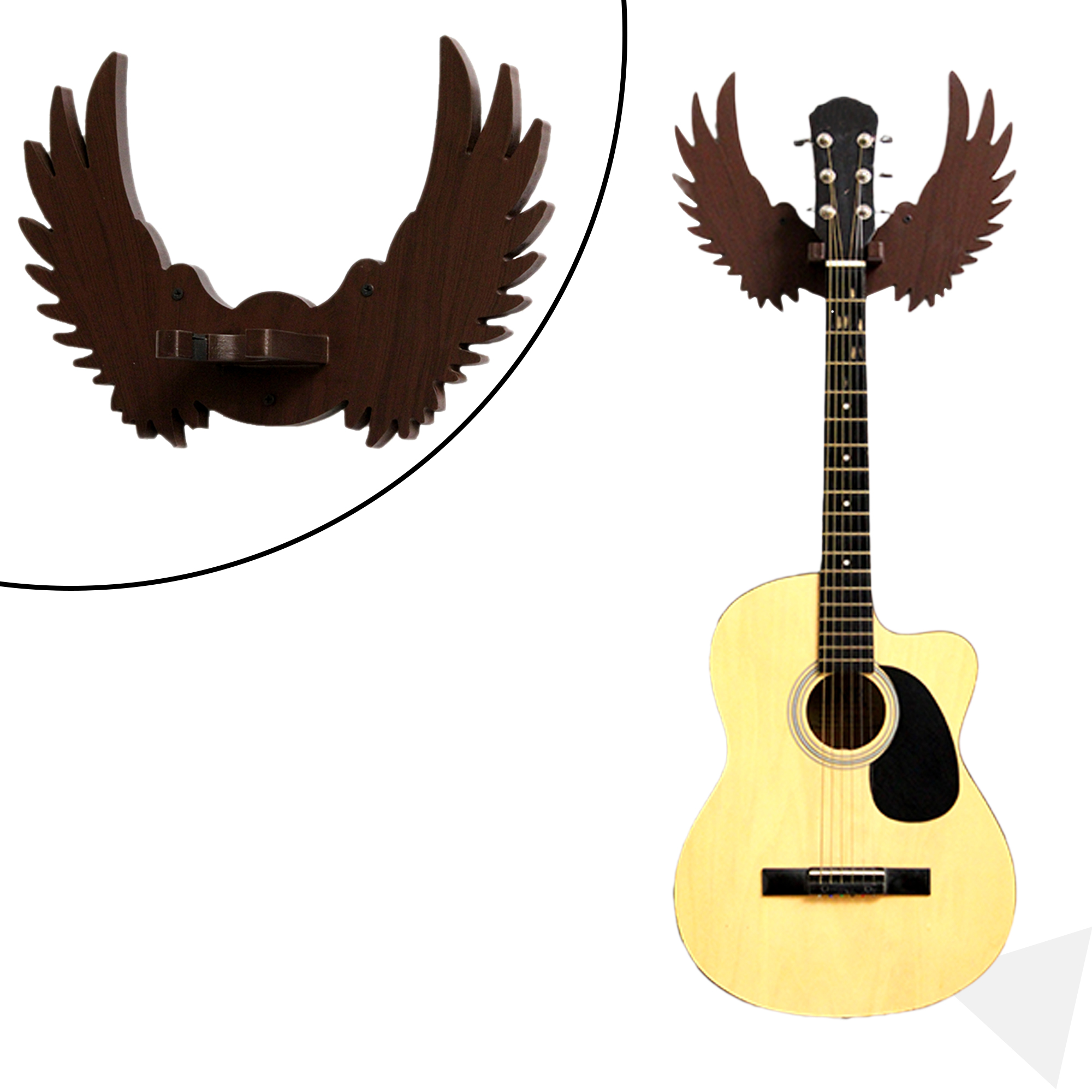 Hype String Guitar Wall Hanger Eagle Wings Online price in India