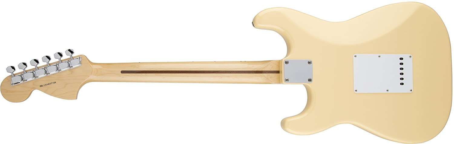 Fender Yngwie Malmsteen Stratocaster Electric Guitar Scalloped Rosewood Fingerboard Vintage White