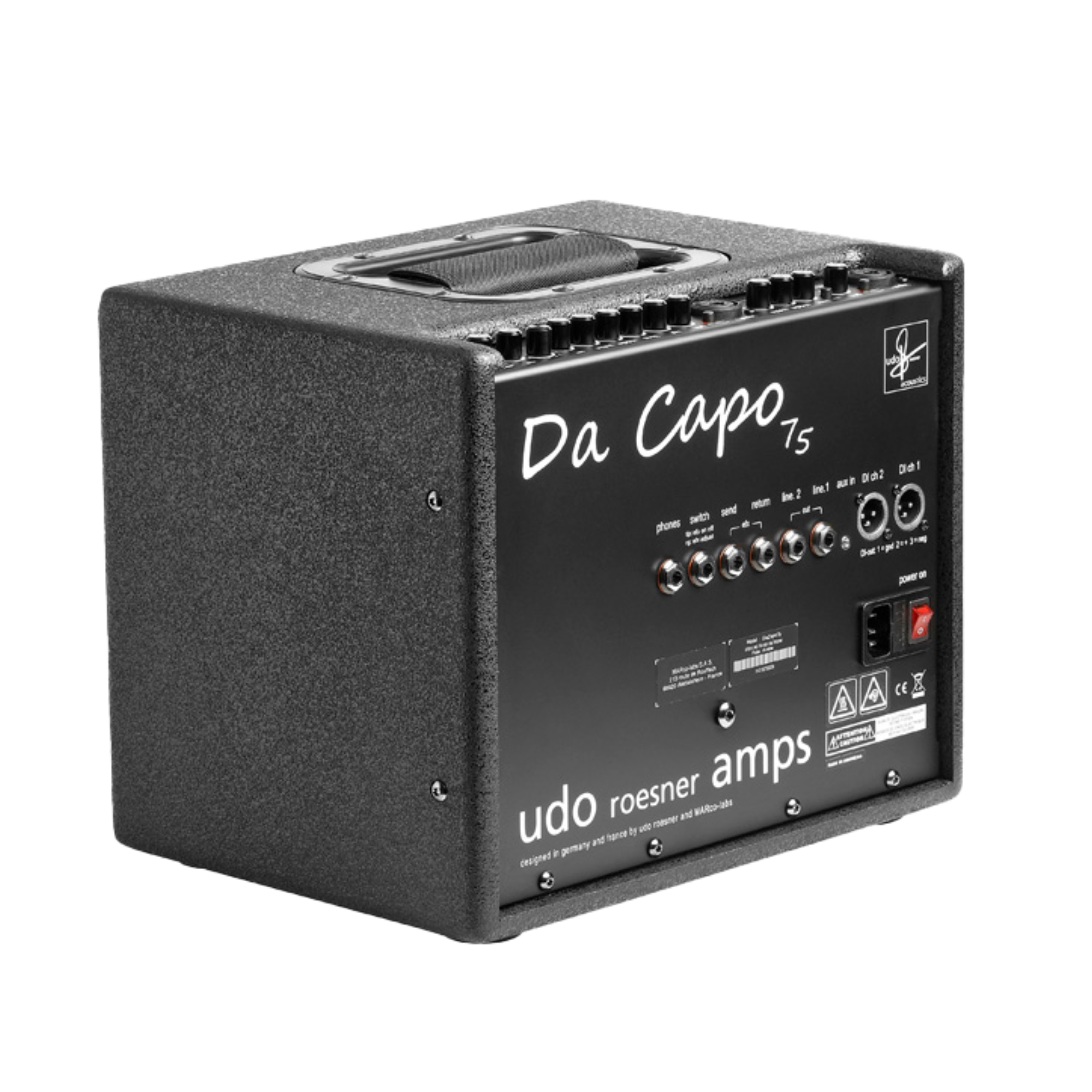 Udo Roesner Da Capo 75 Acoustic reference amplifier online in India at johnsmusicin at the lowest price Online price in India