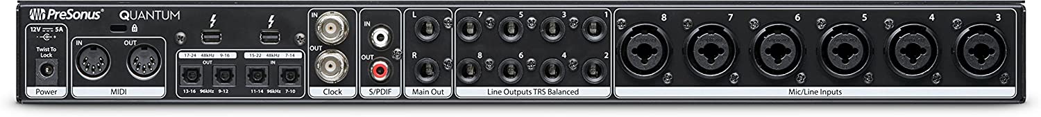 PreSonus Quantum 26x32 Thunderbolt 2 Audio Interface